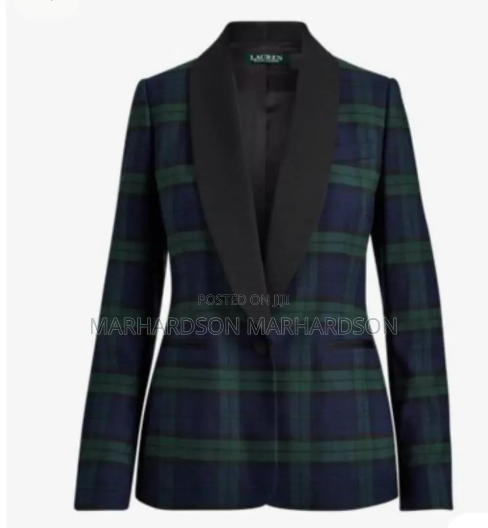 Checked Blazer