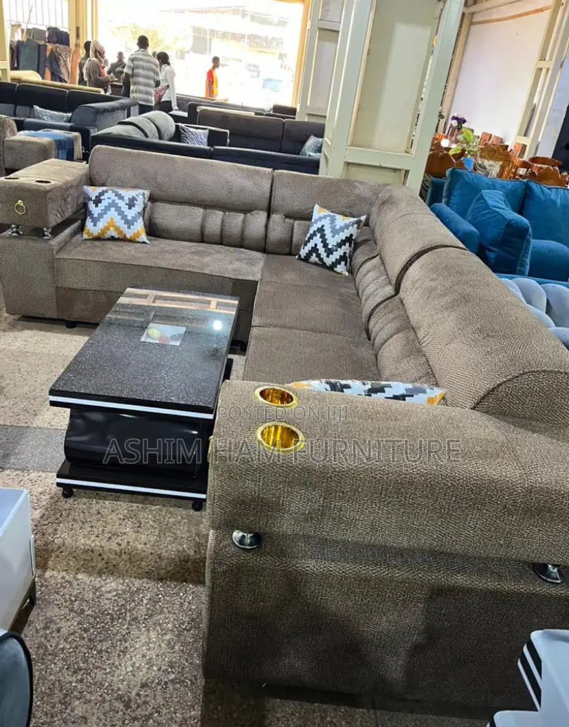 Luxury L Sofa on Sale
