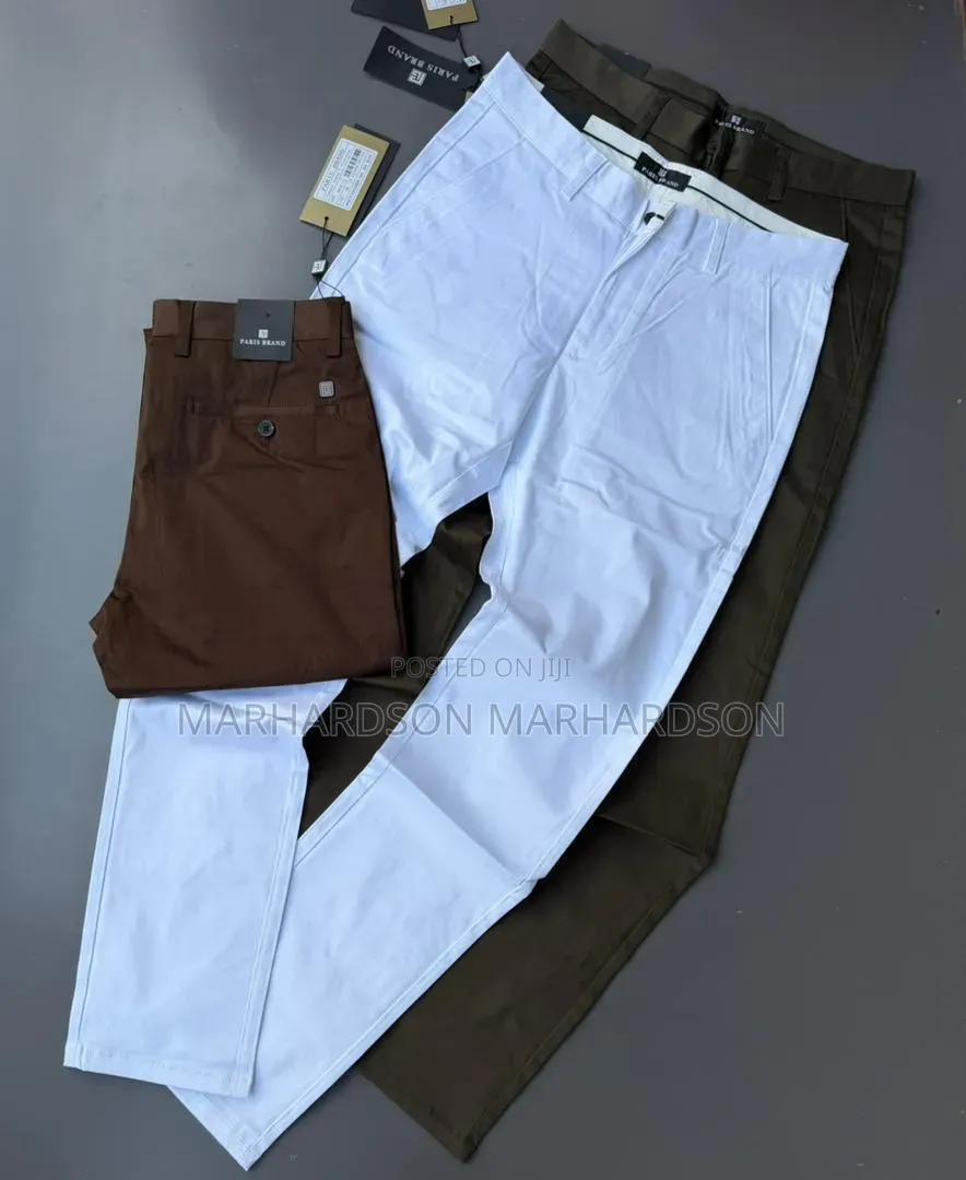 Khaki Men Pants