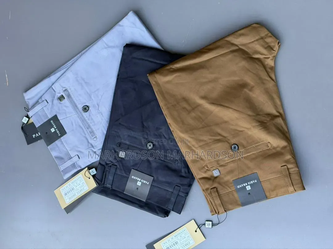 Khaki Men Pants