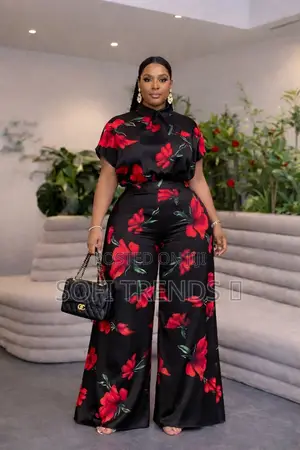 Ladies Floral Jumpsuit
