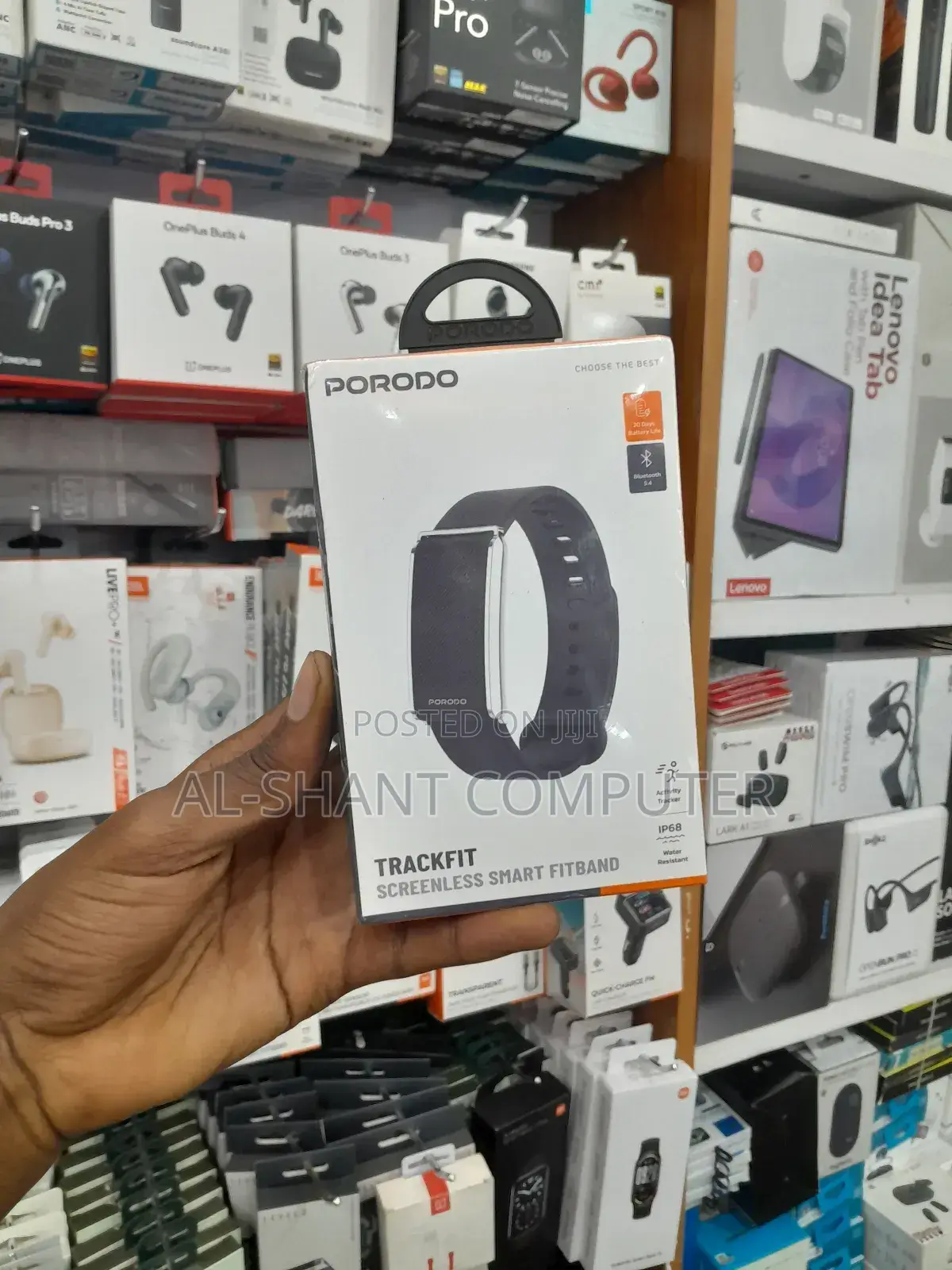Porodo Trackfit /Screenless Smart Fit Band