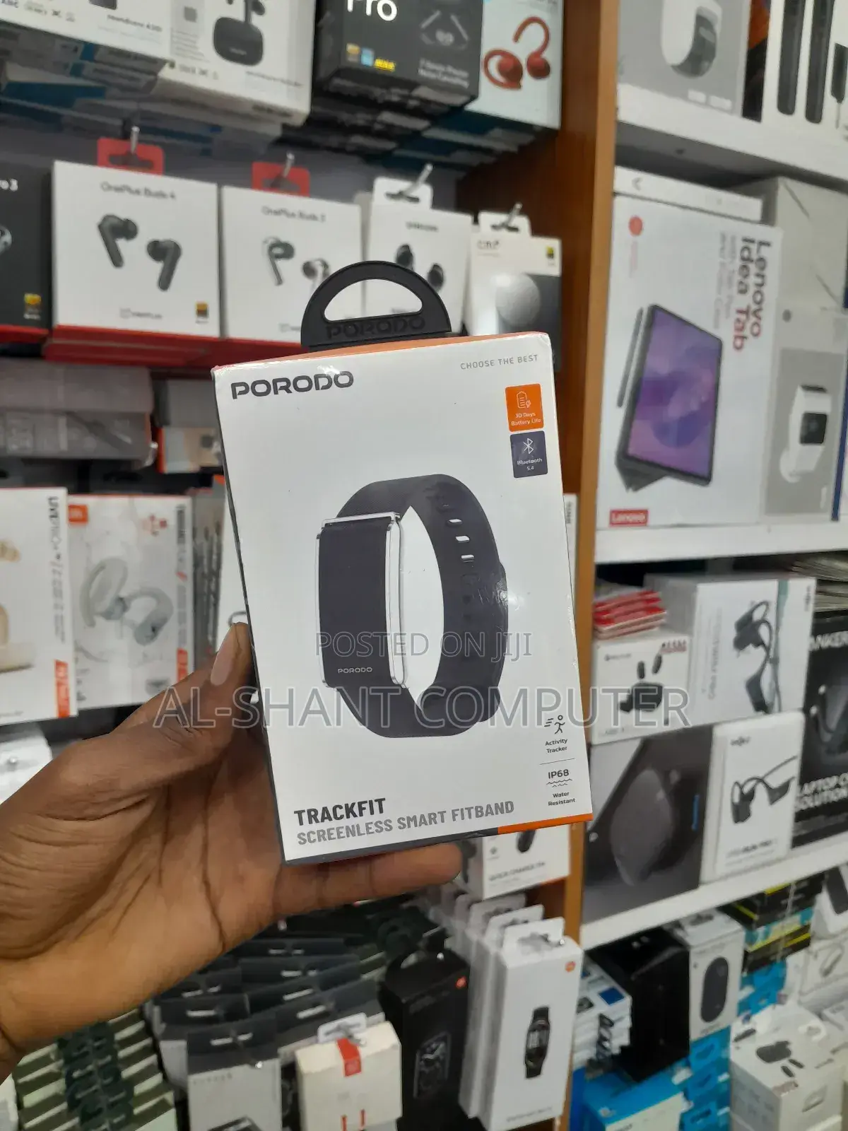 Porodo Trackfit /Screenless Smart Fit Band