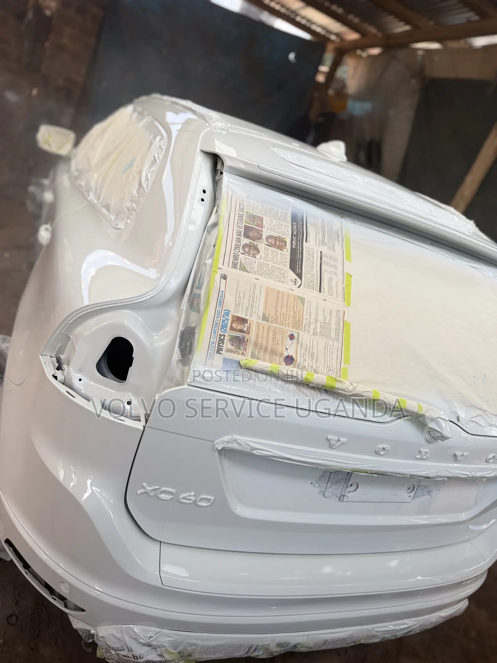 Volvo Car Spraying and Panel Beating