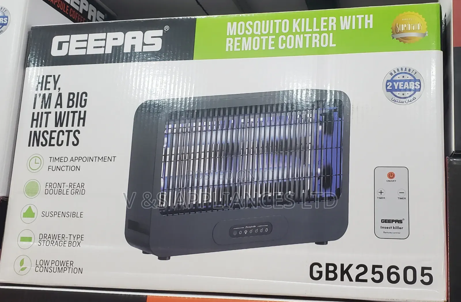 GBK 25605 Geepas Mosquito Killer