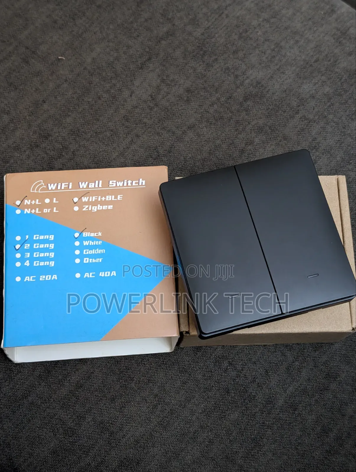 2gang Wifi Wall Switch