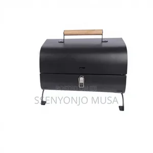 Portable Charcoal Bbq Grill Folding Set – Dual-purpose Smokeless.