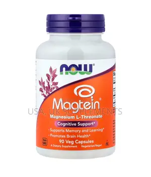 Now Magtein (Magnesium L-Threonate 90veg Capsule