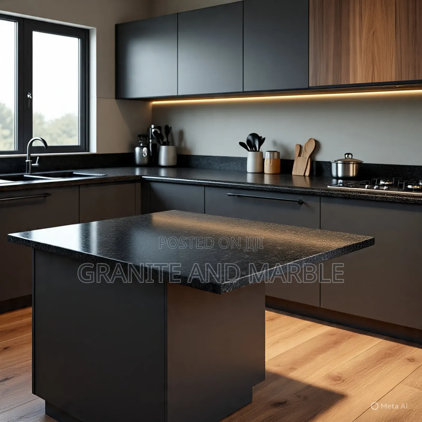 Kitchen Makeover – Granite Tops