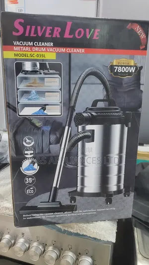 35l Silver Vacuum Cleaner
