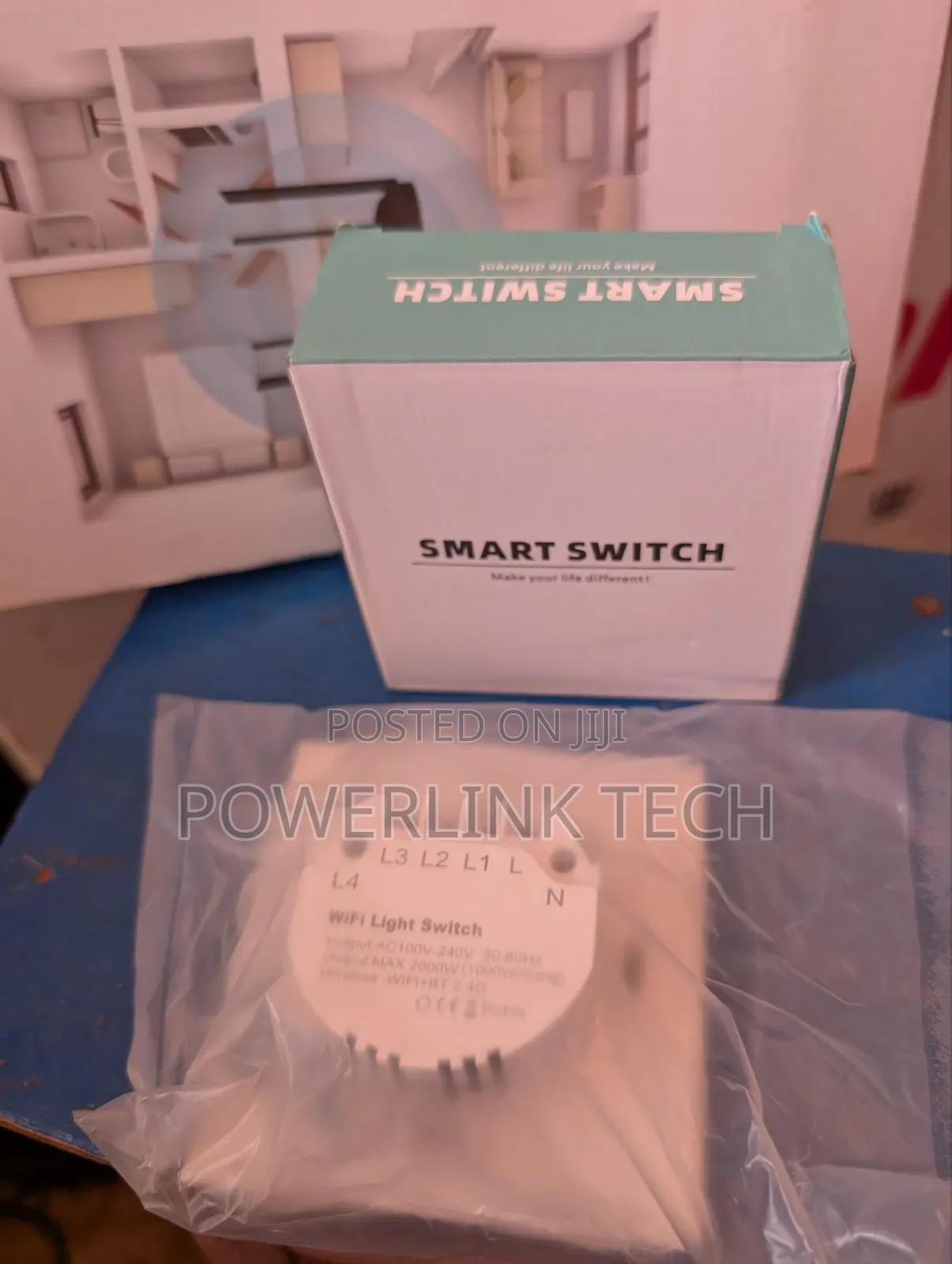 4gang Smart Switch White