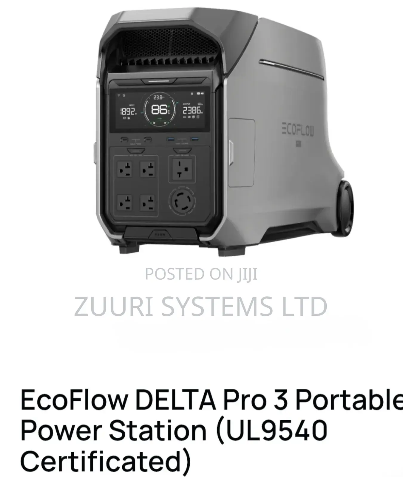 Ecoflow Delta Pro 3 Power Station 4000watts