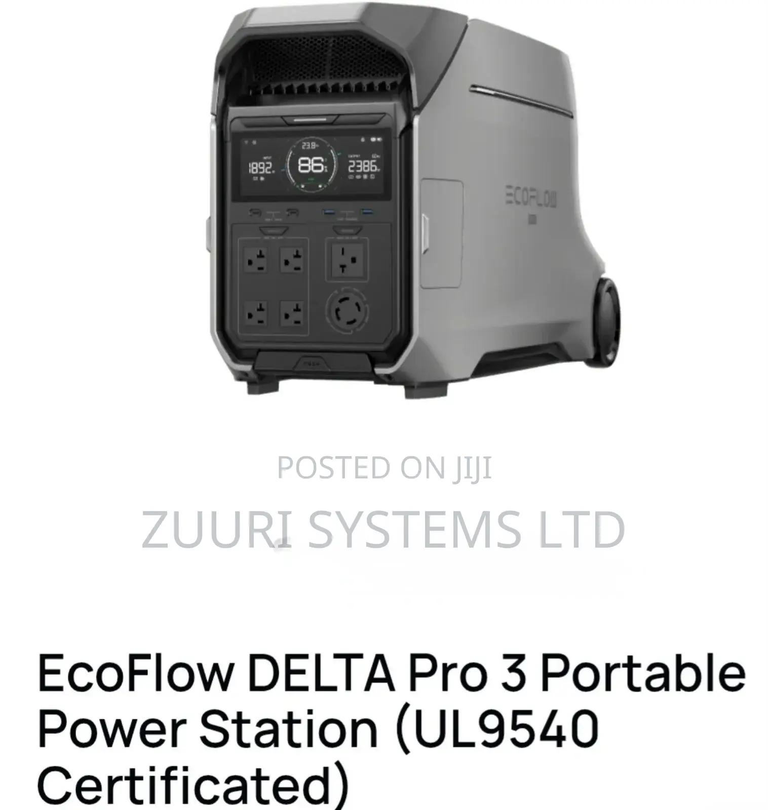 Ecoflow Delta Pro 3 Power Station 4000watts