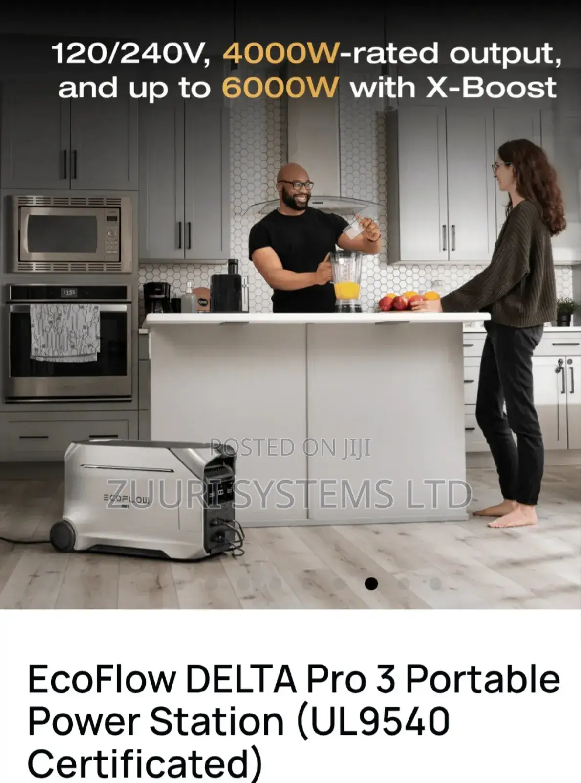 Ecoflow Delta Pro 3 Power Station 4000watts