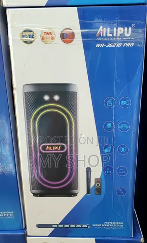 Rechargeable Bluetooth Speaker in Uganda - Loud Bass Portable
