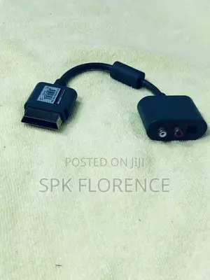 Microsoft Xbox 360 Optical Audio Adapter.
