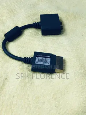 Microsoft Xbox 360 Optical Audio Adapter.