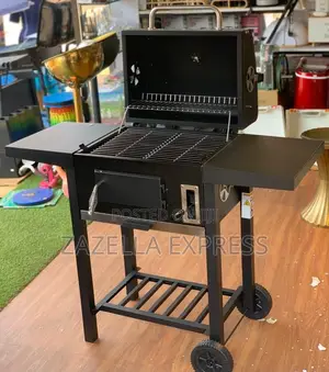 Adjustable Home Commercial Barbeque Grill (Uses Charcoal)