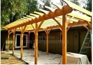 Elegant Wooden Gazebo