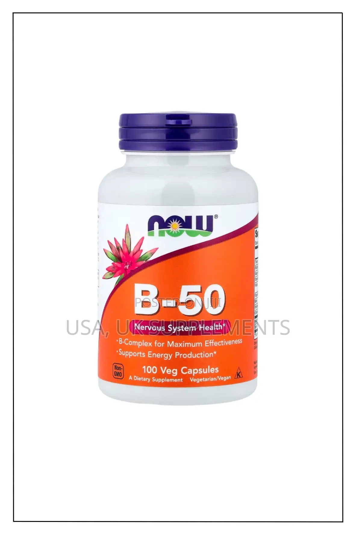 Now B-50 100veg Capsules