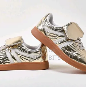 Gold Sneakers