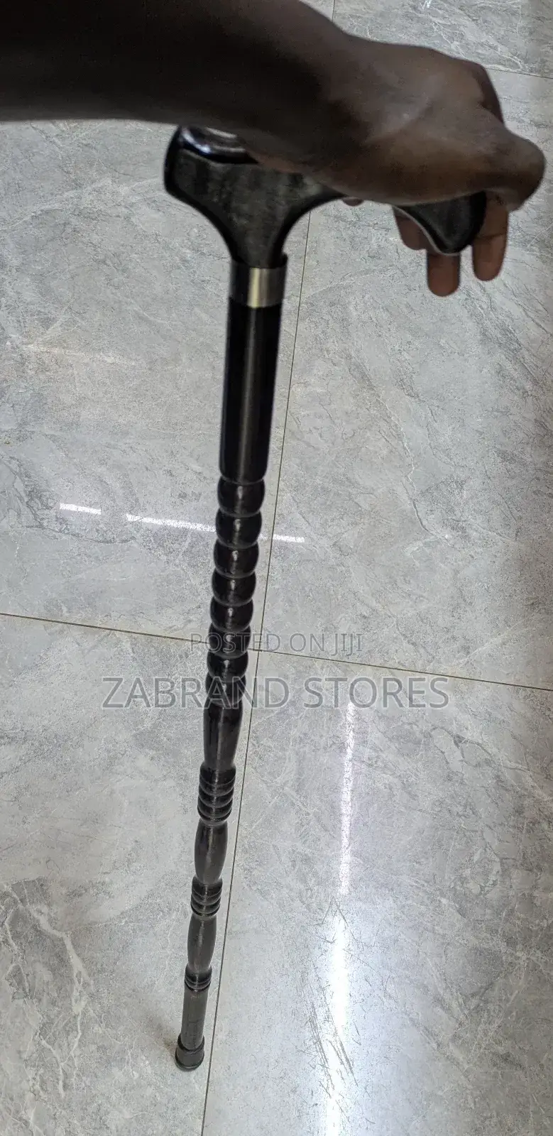 Solid Cane Quad Walking Stick