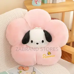 Pochacco Flower Shaped Plush Cushinky