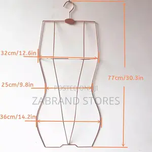 Golden Body Shape Hanger