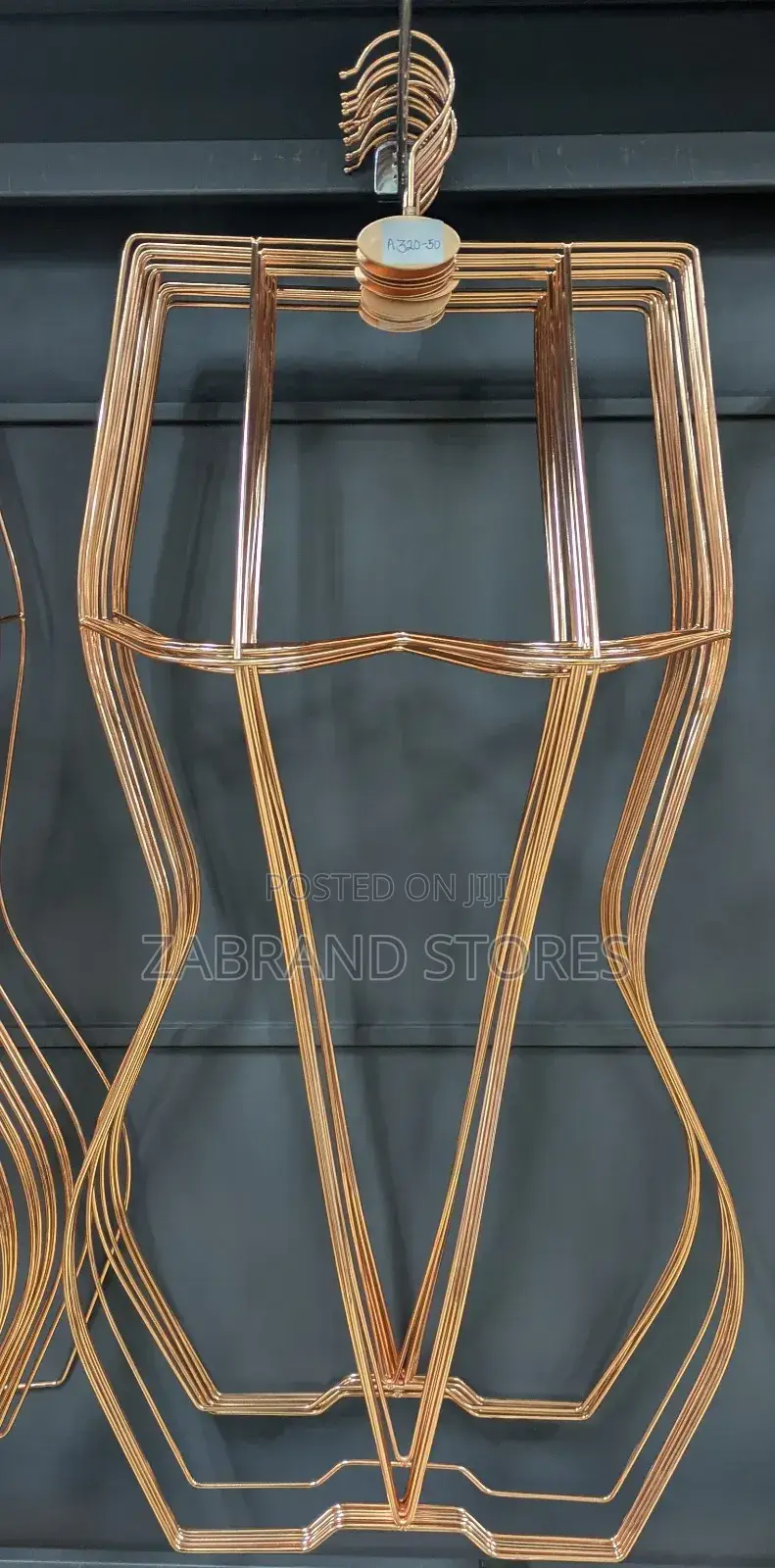 Golden Body Shape Hanger