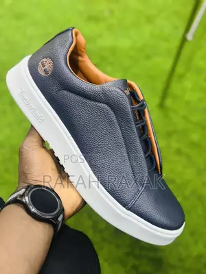 Original Navy Blue Timberland Low Smart Casual Shoes