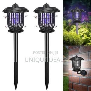 Solar Bug Zapper Outdoor Waterproof Solar Powered
