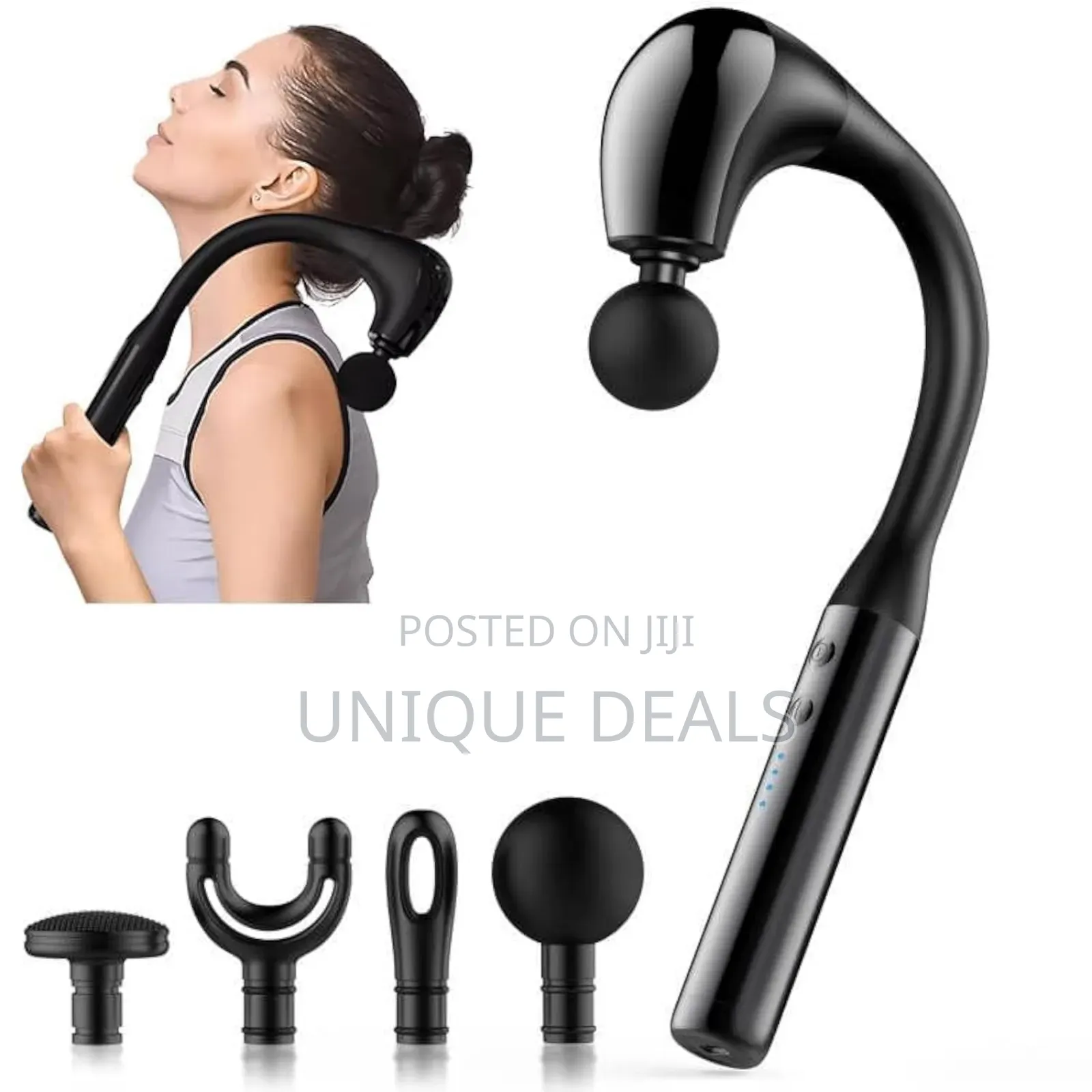 Massage Gun With Extended Handle