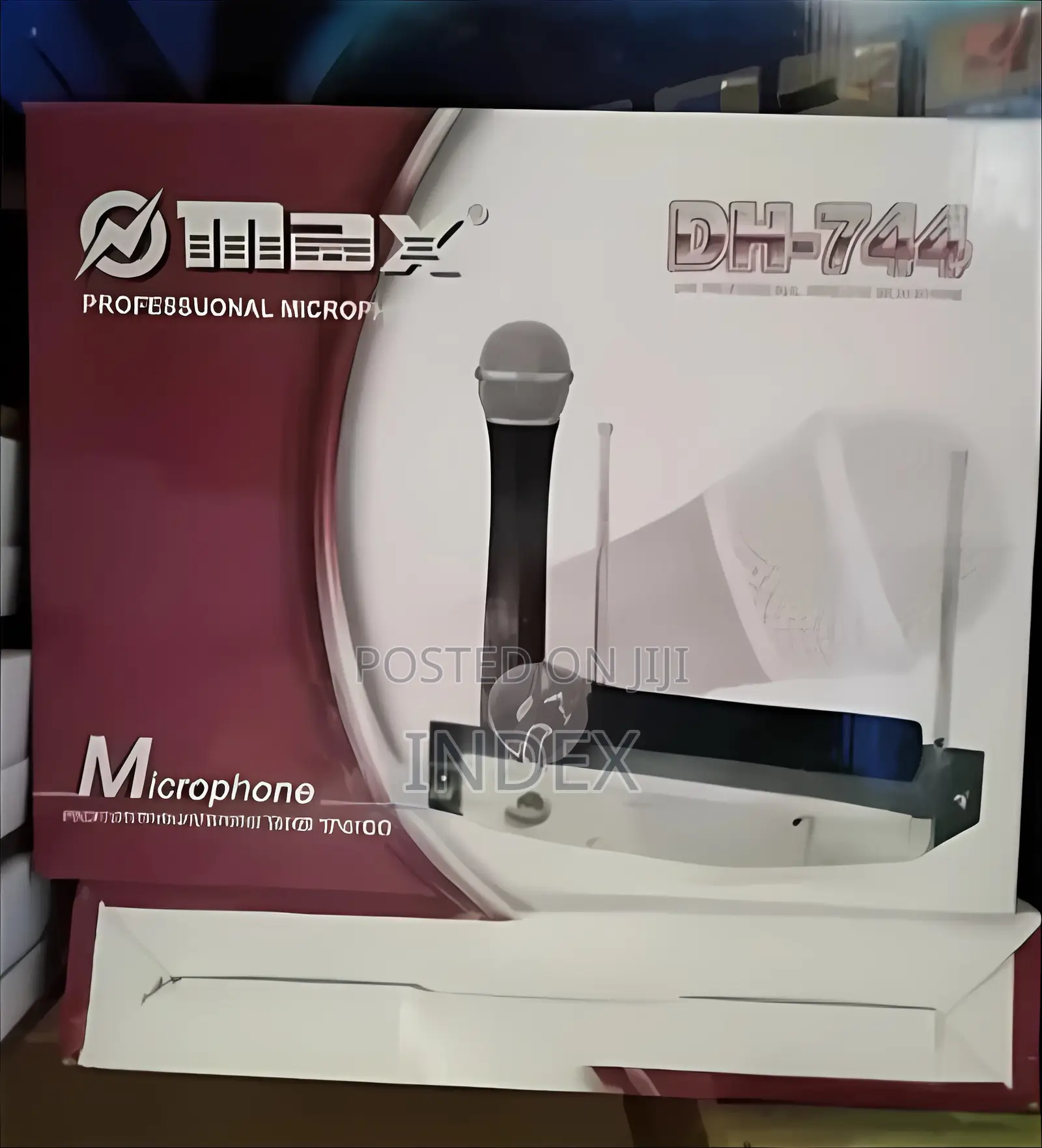 Omax Max Wireless Microphone Dh 744