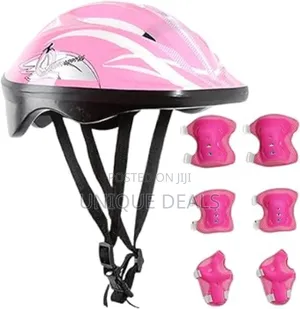 Kids Gear Set Kids Bike Helmet And Elbow Knee Pads