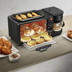 Raf 12liters 3 in 1 Breakfast Maker With Coffee Maker, Oven Toaster