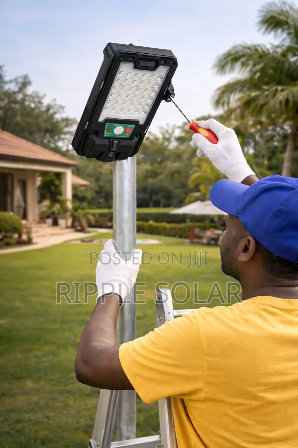 5w Solar Street Light All in One Waterproof Security Lamp Kampala