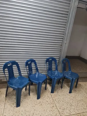 Office/Kitchen/Floor Plastic Chairs Plastic Chairs Blue Armless