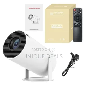 Mini Projector, Full Hd 1080p 180° Rotation Portable Projector
