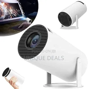 Mini Projector, Full Hd 1080p 180° Rotation Portable Projector