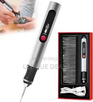 3-Speed Electric Mini Drill Pen, Rechargeable Diy Hand Drill