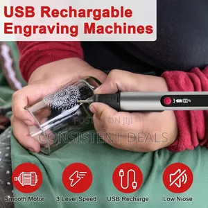 Rechargeable Professional Engraving Pen With Bits