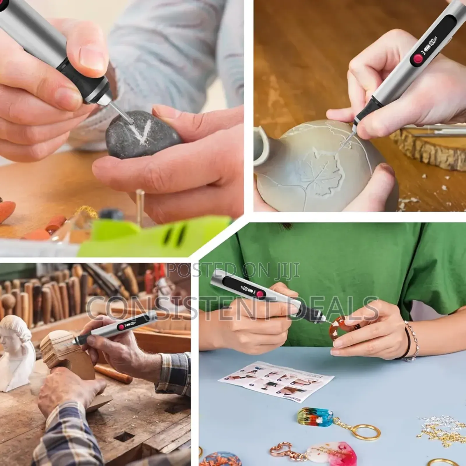 Rechargeable Professional Engraving Pen With Bits