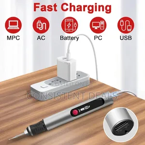 Rechargeable Professional Engraving Pen With Bits