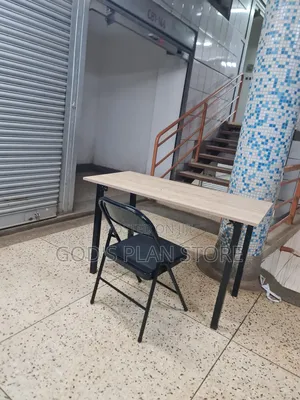 Modern Folding Office Table and Chair Set