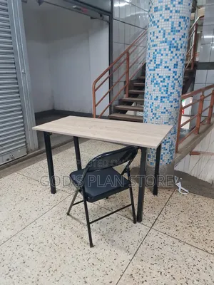 Modern Folding Office Table and Chair Set