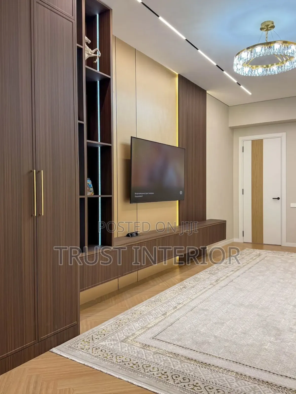 Combined Wadrope and Tv Unit