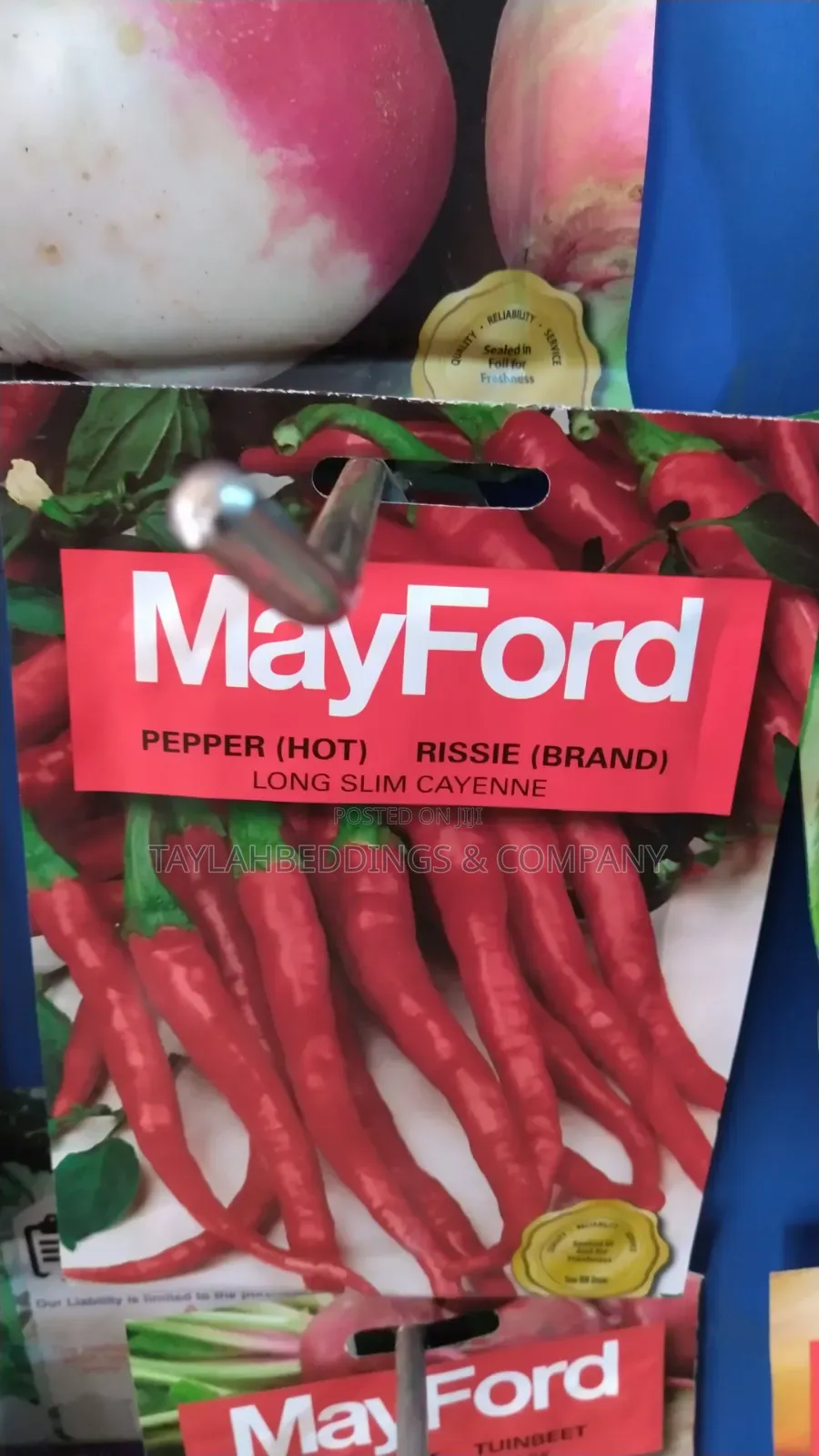 The Long Slim Cayenne Hot Pepper