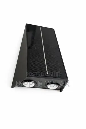 Dual Head Solar Garden Wall Light Waterproof Outdoor Security