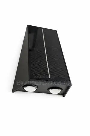 Dual Head Solar Garden Wall Light Waterproof Outdoor Security