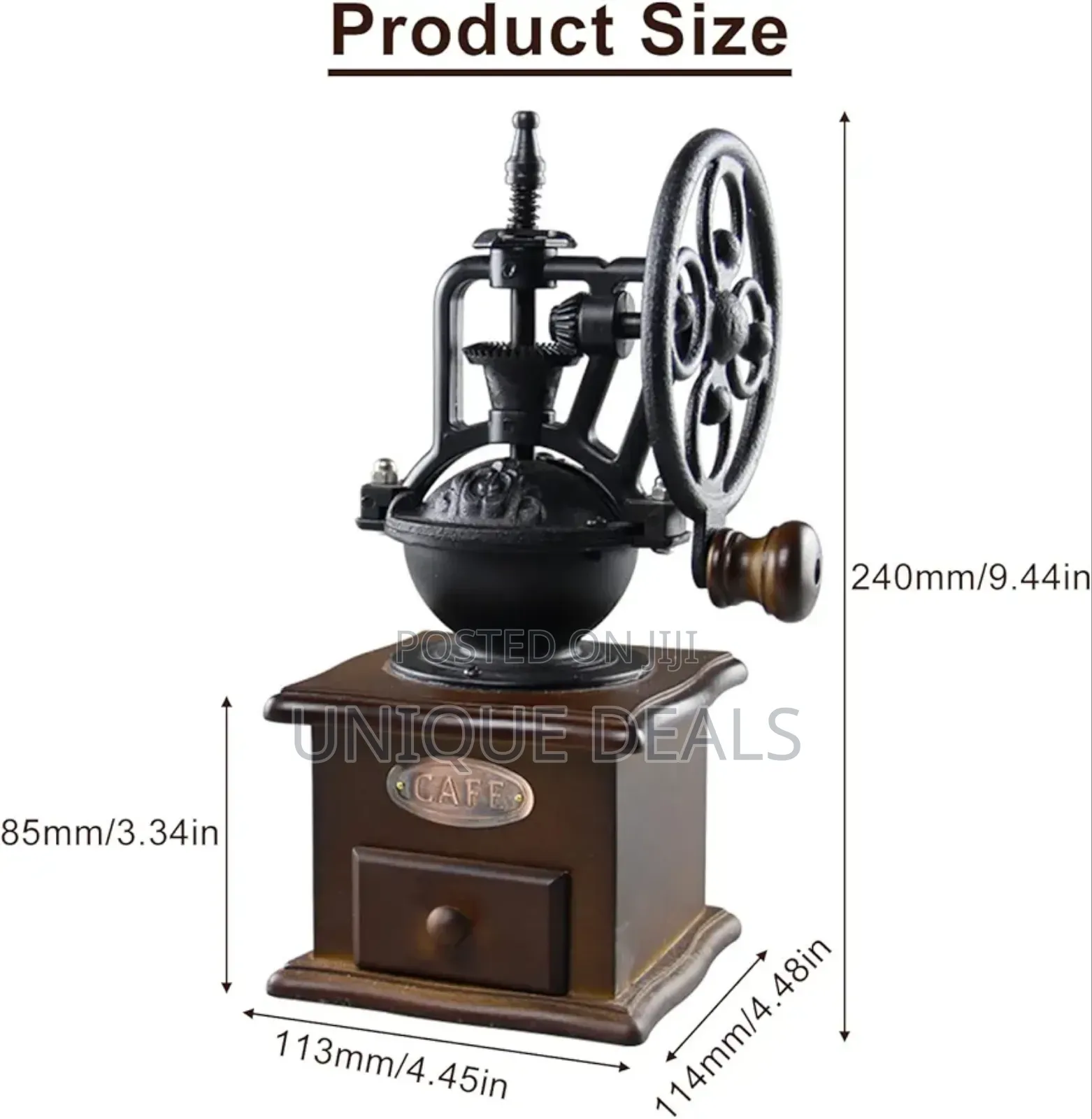 Coffee Grinder, Portable Manual Coffee Grinder
